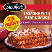 Stouffer's Large Family Size Lasagna with Meat & Sauce