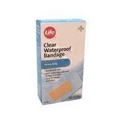 Life Brand Extra Large Clear Waterproof Tough Bandages