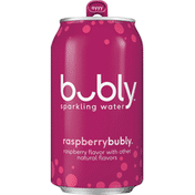 bubly Sparkling Water, Raspberry