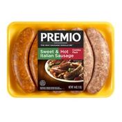 Premio Sausage, Italian, Sweet & Hot, Combo Pack