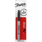 Sharpie Permanent Marker, Fine, Black