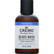 Cremo Beard Wash, Thickening