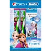 Crest + Oral-B Disney Frozen Toothbrush & Toothpaste Kit