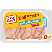 Oscar Mayer Honey Uncured Ham Sliced Deli Sandwich Lunch Meat with 27% Lower Sodium