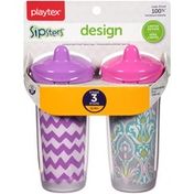 Playtex Sipsters Design Selections Insulated Spout 9 oz. Cups