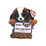 Ty Peek-A-Boo Pups Dog Phone Holder