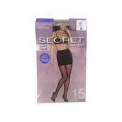 Secret Collection Size B Natural Tummy & Hip Shaping Ultra Sheer Pantyhose