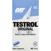 GAT Testosterone Booster, Testrol Original, Tablets