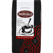 PapaNicholas Coffee Coffee, Premium, Ground, Dark Roast, Rico Blend