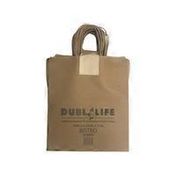 Dubl Life 10" X 7" X 12" Case Of Shopping Bag With Handle