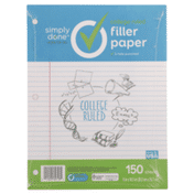 Simply Done College Ruled Filler Paper