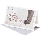 American Greetings Wedding Card (Happy Newlyweds)