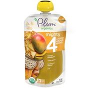Plum Organics Blends Mango & Pineapple, White Bean, Butternut Squash, Oats Tots Pouch