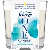 Febreze Candle Air Freshener, Peppermint & Rosemary