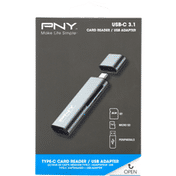 Pny Card Reader, USB-C 3.1