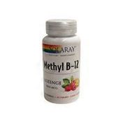 Solaray Methyl B12 Cherry 5000 Mcg