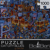 Hasbro Puzzle, Cat City Blues