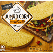 Signature Kitchens Taco Shell, Jumbo Corn