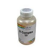 Solaray 50mg B-Complex Dietary Supplement Caplets