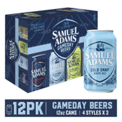 Samuel Adams Gameday Beers Seasonal Variety Beer
