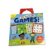 Peaceable Kingdom Take Along Games Reusable Stickers Tote