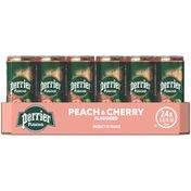 Perrier Fusions Peach & Cherry  Sleek Can
