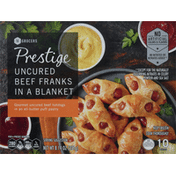 Southeastern Grocers Beef Franks, Uncured, In A Blanket