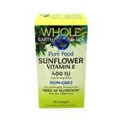 Whole Earth & Sea Sunflower Vitamin E Dietary Supplement