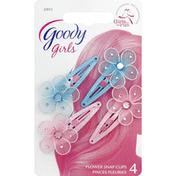 Goody Snap Clips, Flower