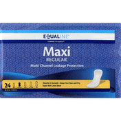 Equaline Maxi Pads, Regular