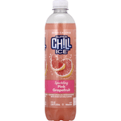 Super Chill Ice Sparkling Water Beverage, Pink Grapefruit