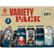 New Belgium Brewing Beer, Variety Pack