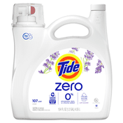 Tide Zero Liquid Laundry Detergent, Soft Lavender Scent