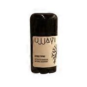 Ujjayi Boutique Citrus Thyme Activated Charcoal Natural Deodorant