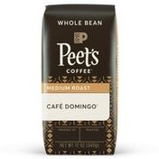 Peet's Coffee Café Domingo, Medium Roast Whole Bean Coffee, Bag