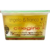 Angelo & Franco Cheese, Mozzarella Ciliegine, Oil Marinated