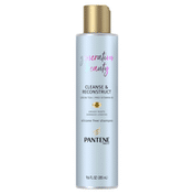 Pantene Generation Beauty Cleanse & Reconstruct Silicone Free Shampoo with Green Tea for Greasy Roots and Damaged Lengths