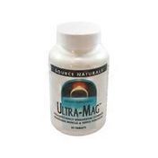 Source Naturals Ultra-mag High-efficiency Magnesium Complex Maintains Muscle & Nerve Function Dietary Supplement Tablets