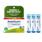 Boiron Arsenicum Album 30c, Homeopathic Medicine for Diarrhea and Vomiting Relief