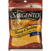 Sargento Shredded Cheese, Sharp Cheddar, Fine Cut