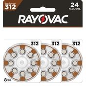 Rayovac Size 312 Batteries, Size 312 Batteries