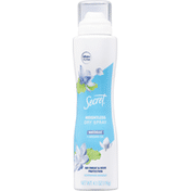 Secret Antiperspirant/Deodorant, Dry Spray, Waterlily + Argan Oil