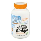 Doctor’s Best Extra Strength Gingkgo 120mg Veggie Caps - 360 CT