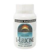 Source Naturals L-Leucine 500 mg Capsues