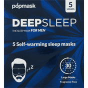 Popmask Sleep Masks, Deep Sleep, Large