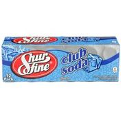 Shurefine Club Soda Cans
