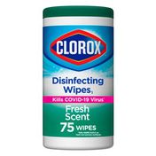 Clorox Disinfecting Wipes, Bleach Free Cleaning Wipes, Fresh