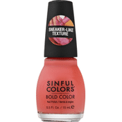 SinfulColors Nail Polish, Bold Color, Warning 2681