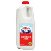 Jilbert Milk Whole Vitamin D Half Gallon Plastic Jug