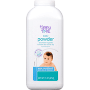 Tippy Toes Baby Powder, Pure Cornstarch
